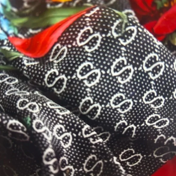 Floral Fashion Scarf - Picture 3 of 4